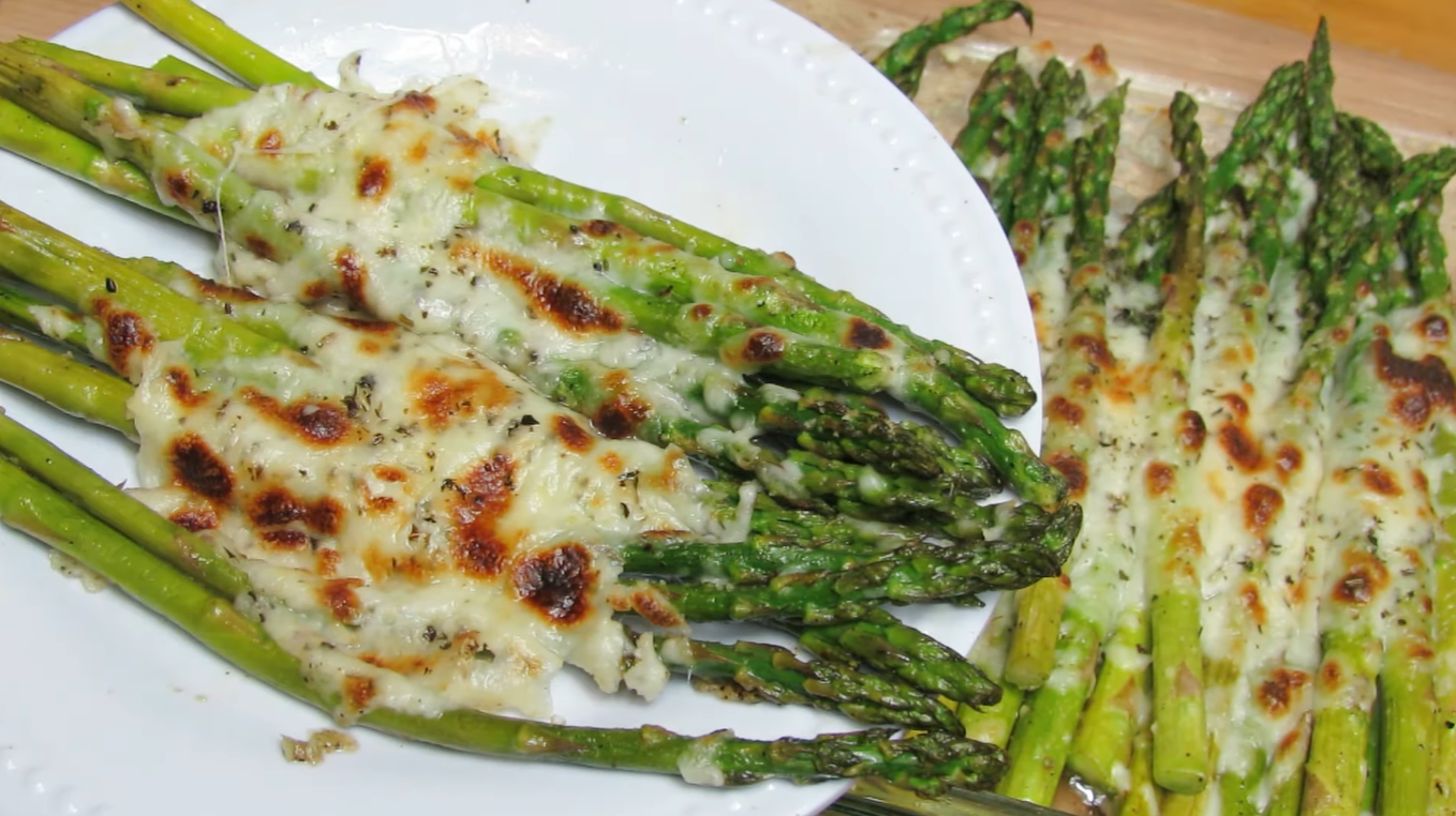 Blue Cheese Roasted Asparagus Recipe