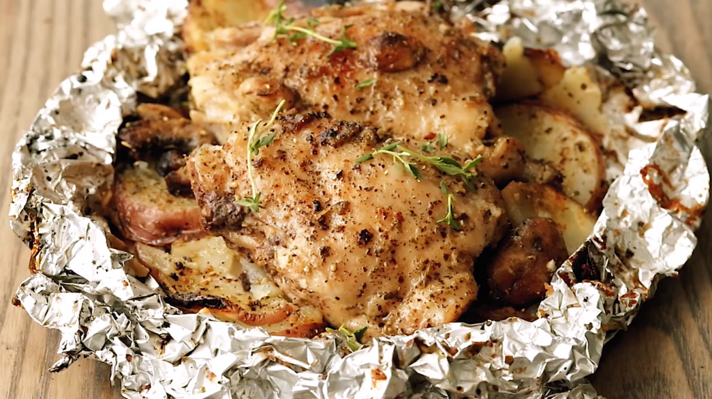 chicken-and-potato-foil-packets-recipe
