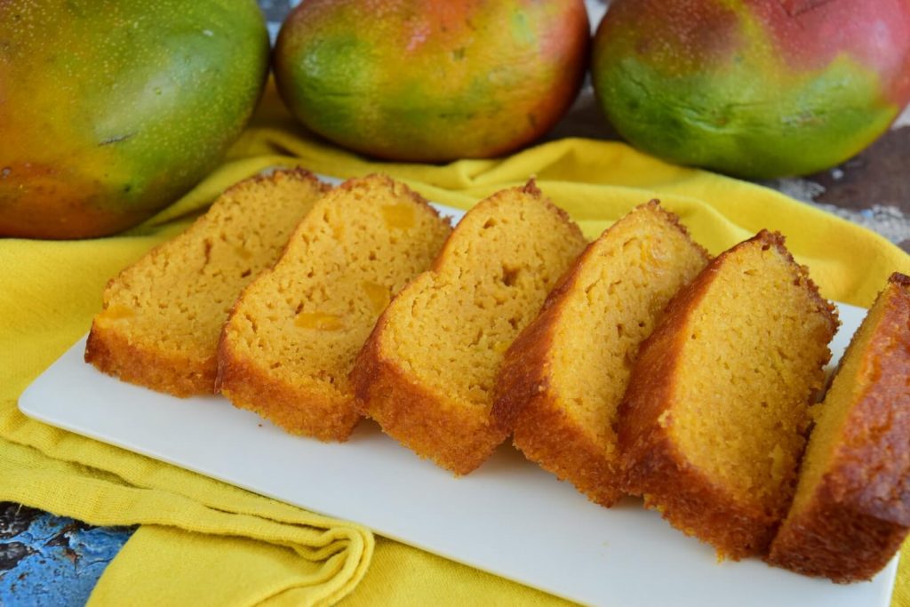 homemade mango bread