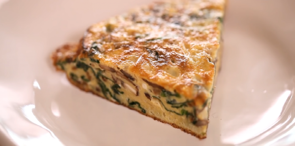 mushroom-shallot-fritata-recipe