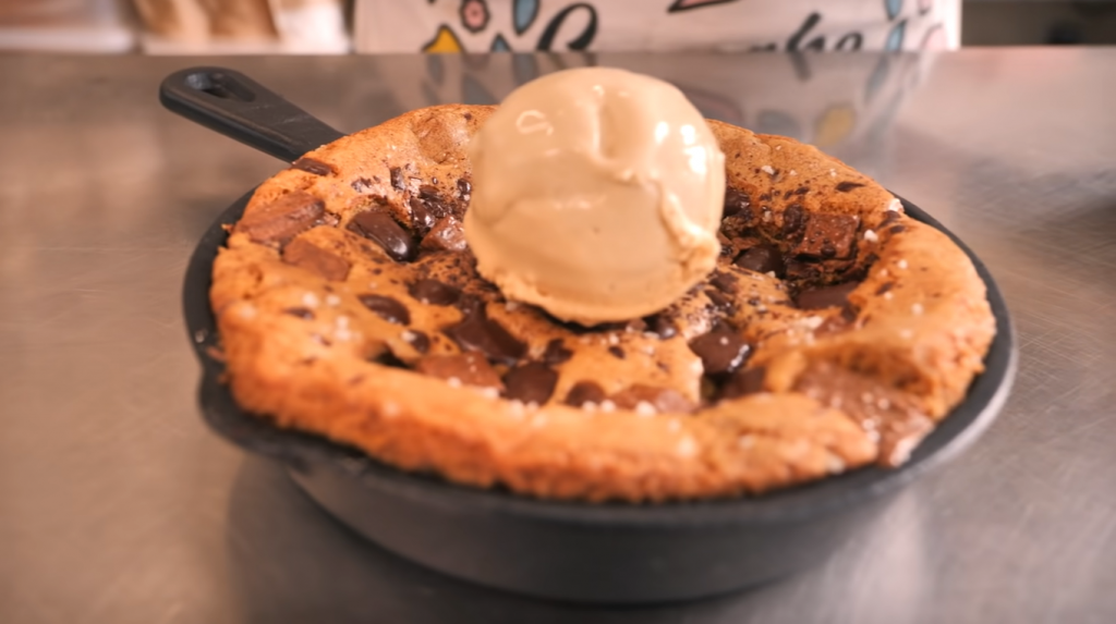 Chocolate Chip Skillet Cookie - Taste of the South