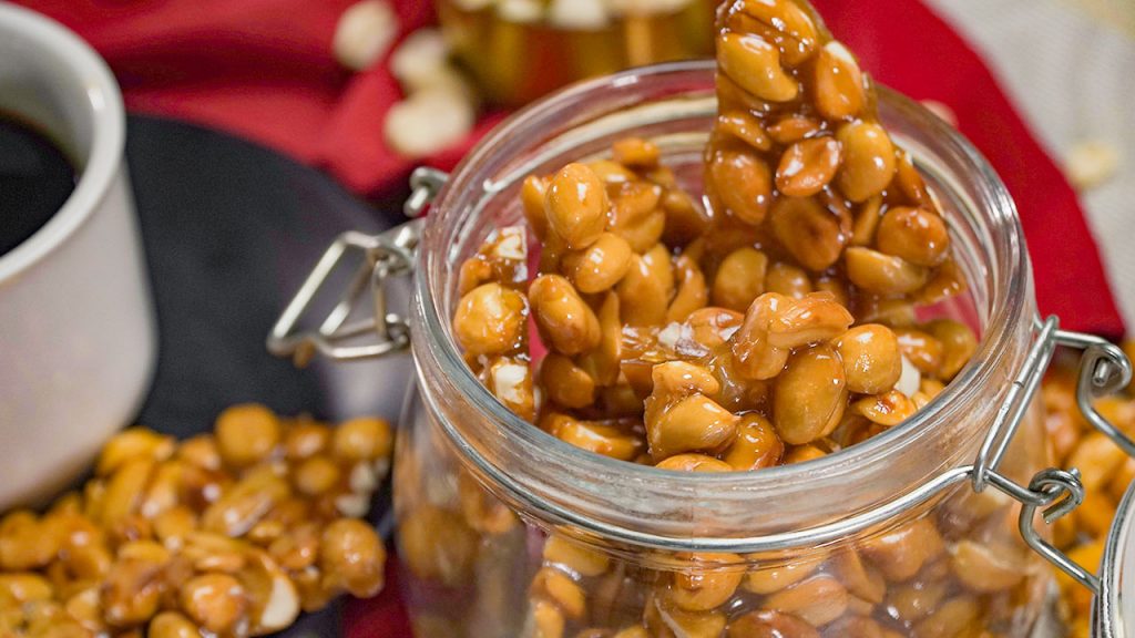 quick and easy honey roasted peanuts