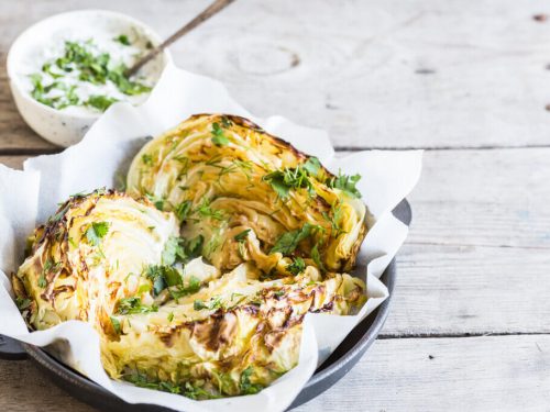 Roasted Cabbage Wedges Recipe