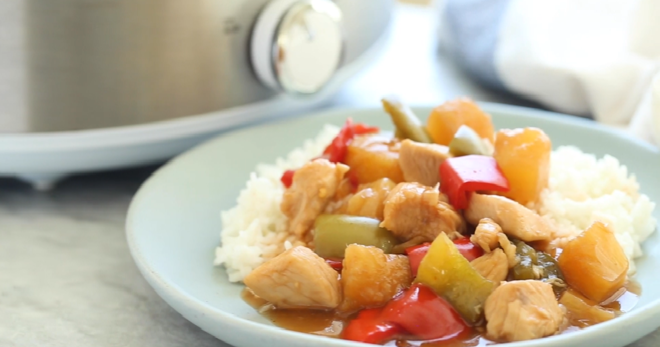 Slow Cooker Sweet And Sour Chicken Recipe Recipes Net   Slow Cooker Sweet And Sour Chicken Recipe 