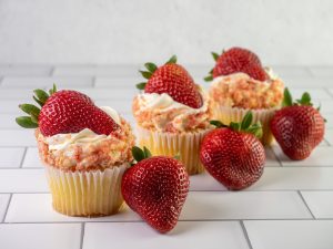 strawberry shortcake cupcakes recipe