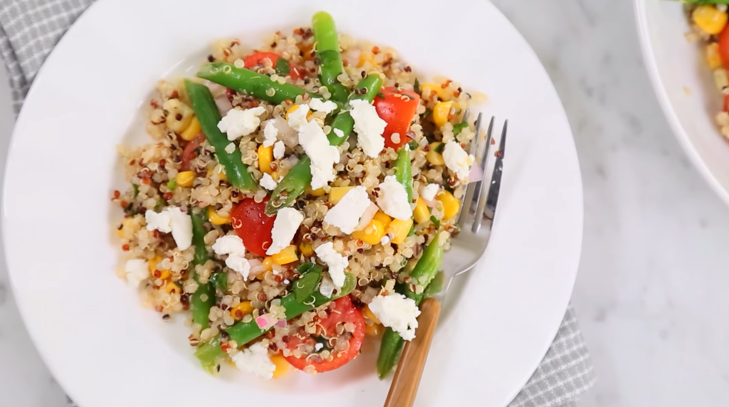 SunDried Tomato, Spinach and Quinoa Salad Recipe