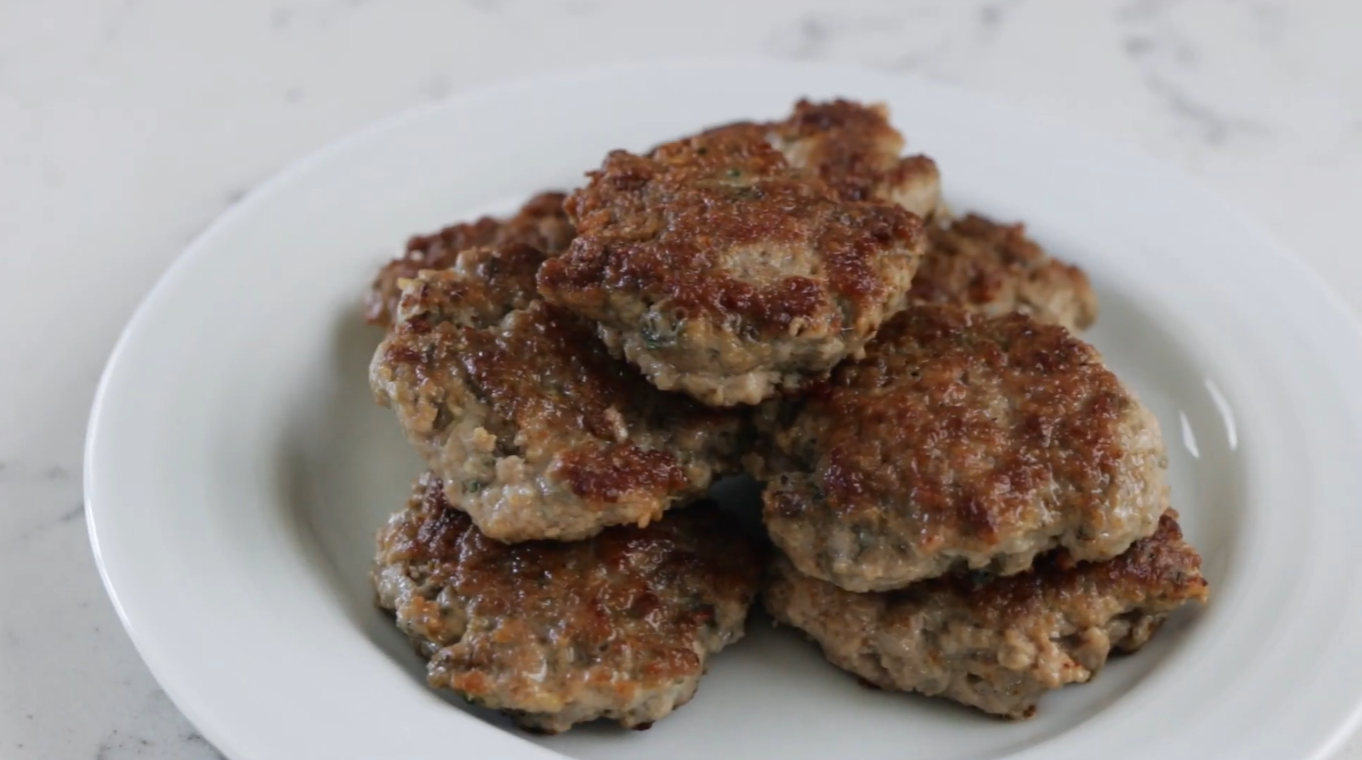 Turkey Sausage Patties From Scratch Recipe