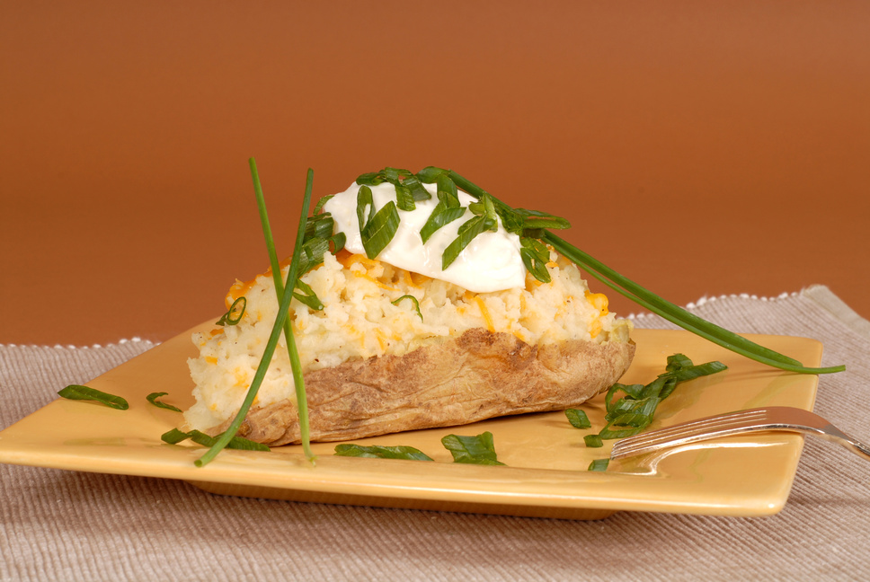 Twice-Baked Potatoes Recipe