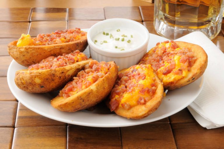 Deep Fried Potato Skins Recipe