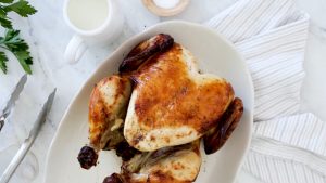 Buttermilk Marinated Air Fryer Whole Chicken - Skinnytaste