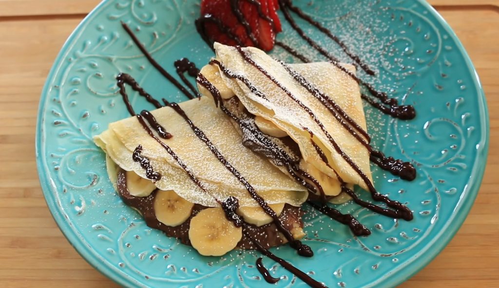 Choco Banana Crepes Recipe | Recipes.net