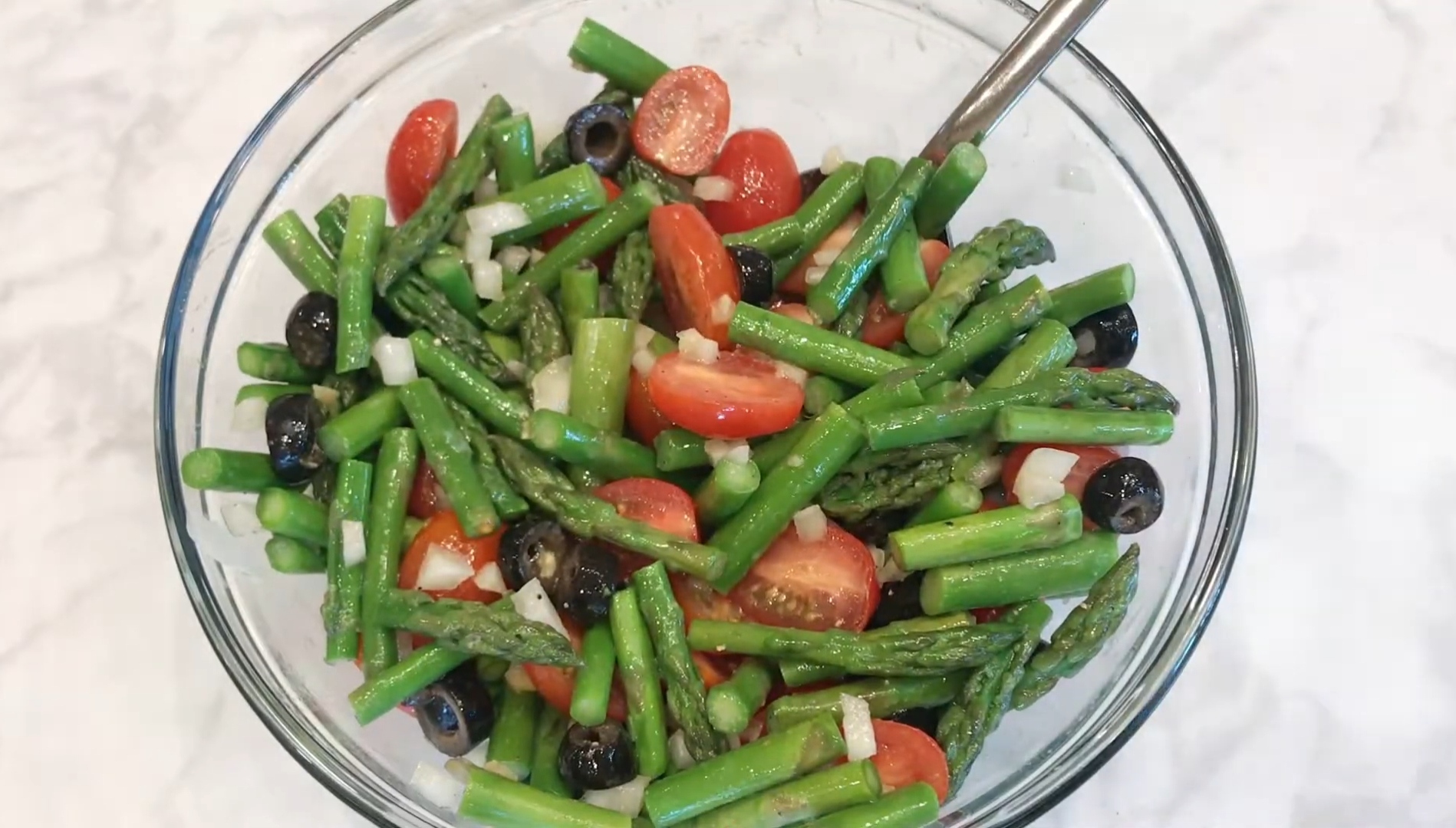 Chopped Asparagus Salad Recipe • The View from Great Island
