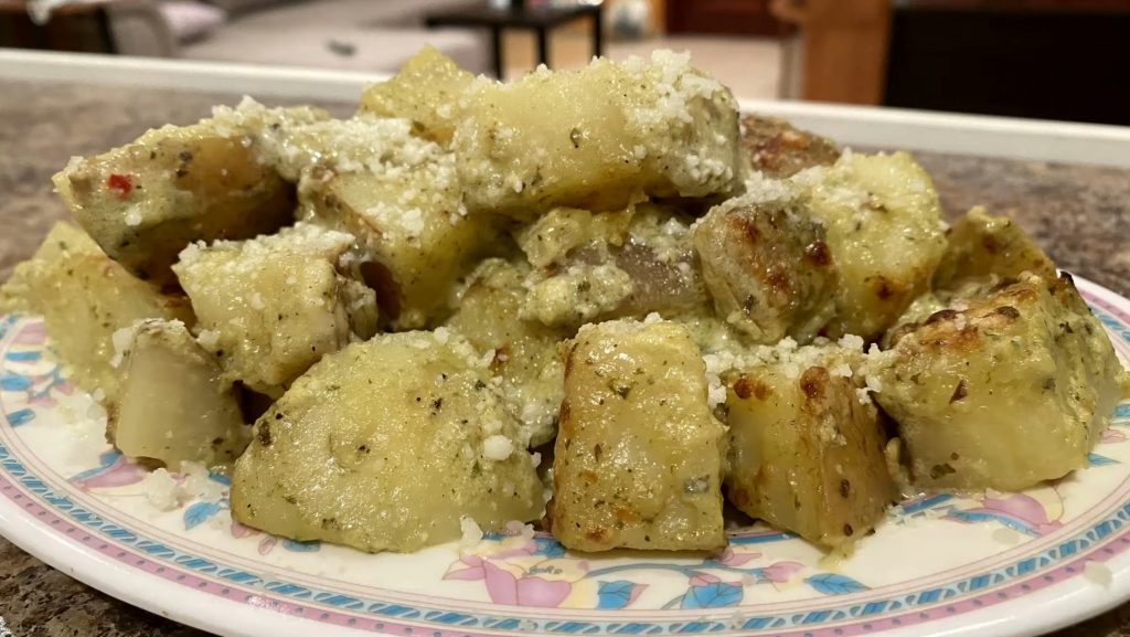 Parmesan-Pesto-Roasted-Recipe