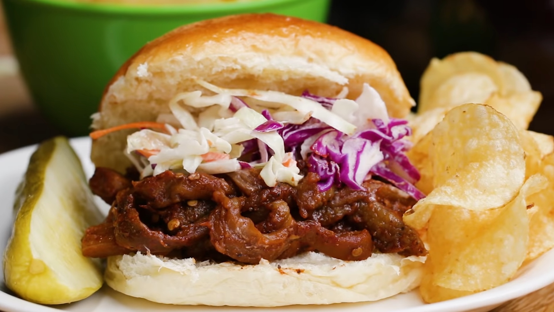 Pulled Eggplant BBQ Recipe