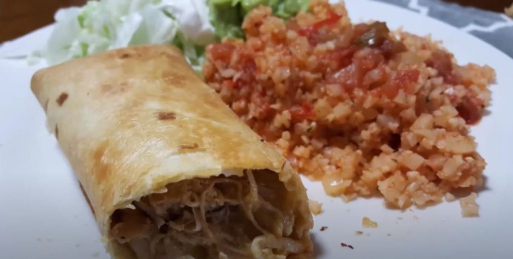 Air Fryer Chicken Chimichangas Recipe