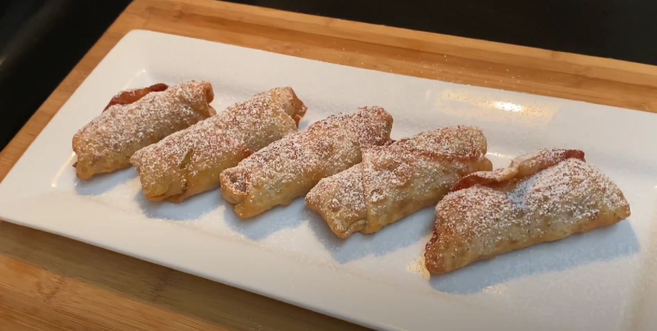 Apple Pie Egg Rolls Recipe