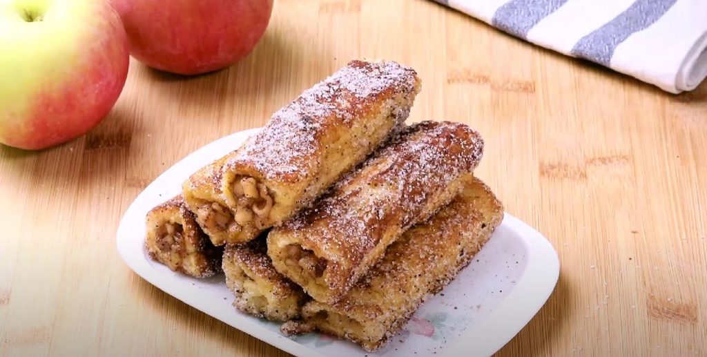 Baked Apple Pie Roll-Ups Recipe