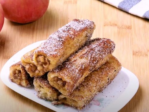 Baked Apple Pie Roll-Ups Recipe
