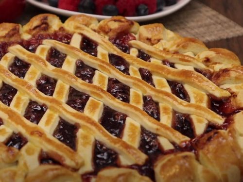 Baked Strawberry Pie Recipe