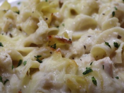 Chicken and Chinese Noodles Casserole Recipe