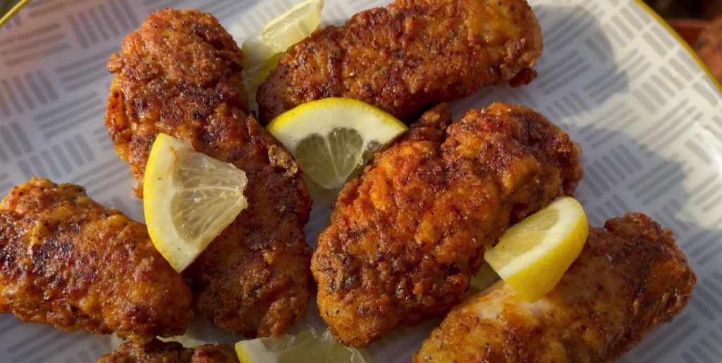 Chicken Tenders with Lemon Garlic Parmesan Recipe
