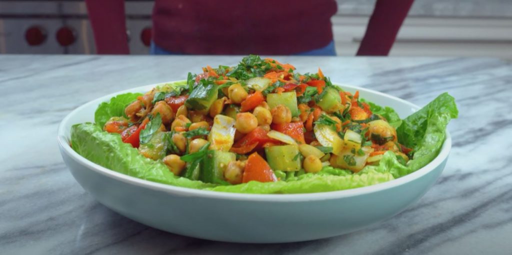 Chickpea Tex-Mex Salad Recipe