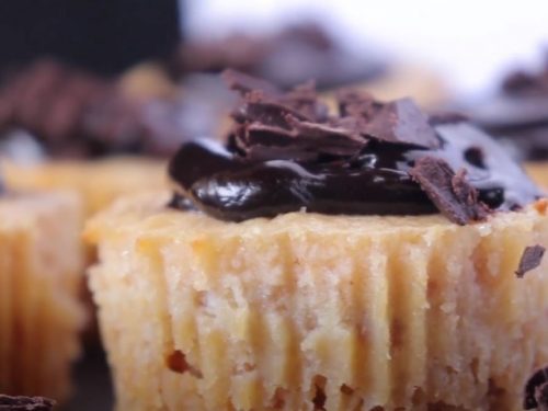 Chocolate Peanut Butter Cheesecake Cups Recipe