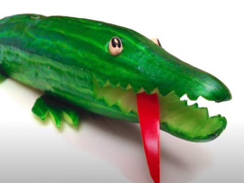 Cucumber Crocodile Recipe