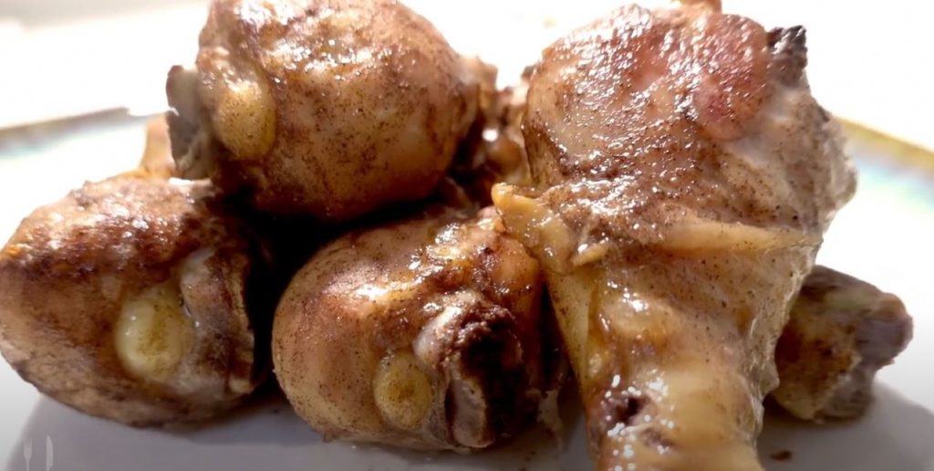 Five Spice Roasted Chicken Legs Recipe