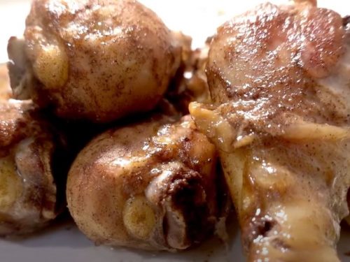 Five Spice Roasted Chicken Legs Recipe