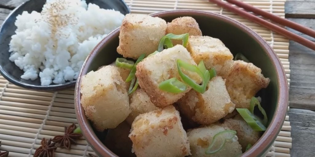 Five Spice Tofu with Sesame Noodles Recipe