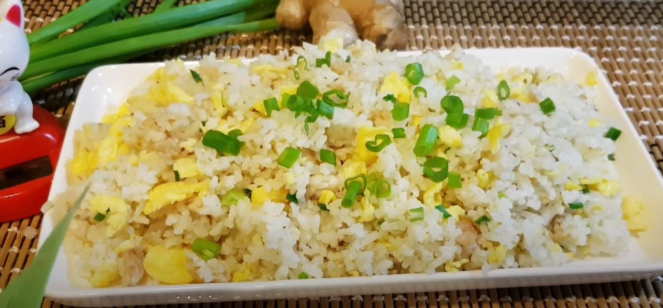 Ginger Kale Fried Rice Recipe