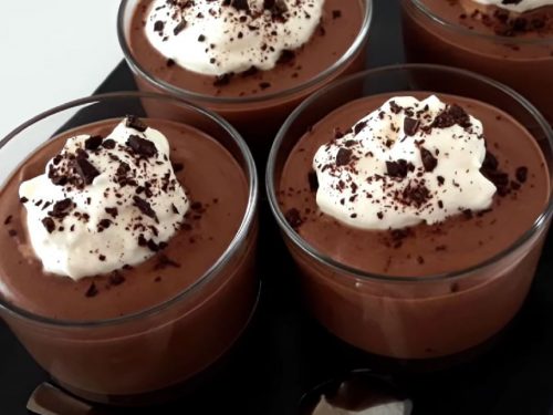 Gourmet 4-Ingredient Chocolate Mousse Recipe