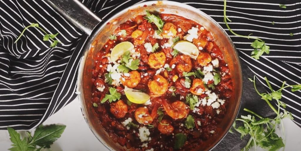 Greek Shrimp with Tomatoes and Feta Recipe