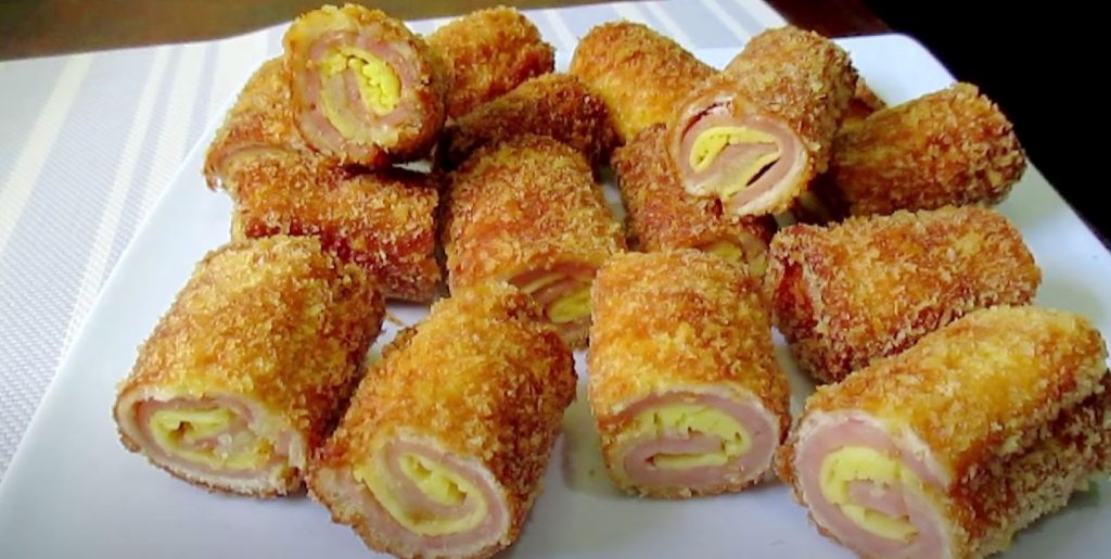Ham & Cheese Egg Dippers Recipe