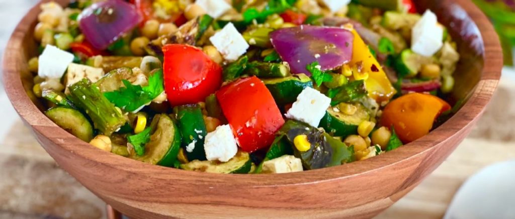 Healthy Mediterranean Salad Recipe
