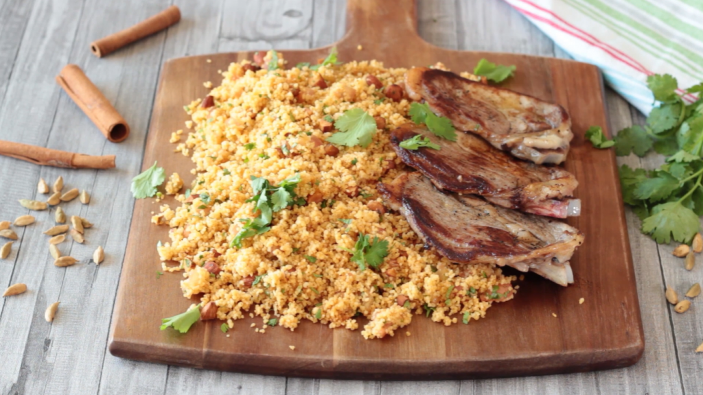 hearty-lamb-chops-with-couscous-recipe