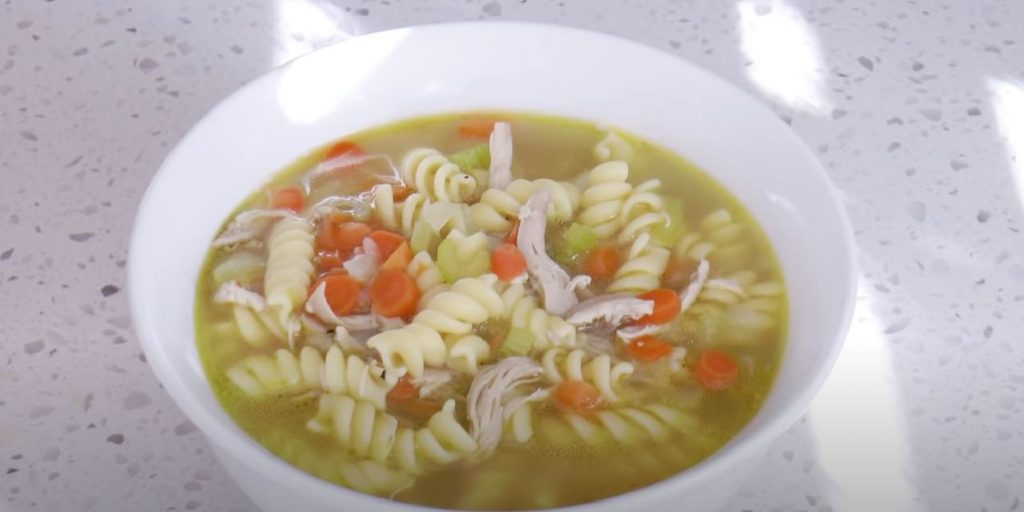 Herb-Loaded Chicken Noodle Soup Recipe