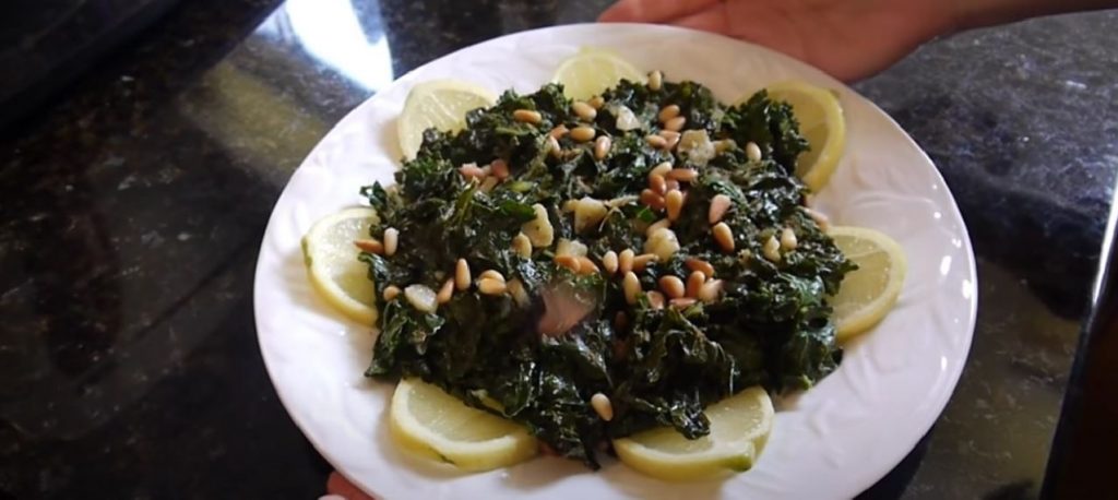 Homemade Garlic Kale Recipe