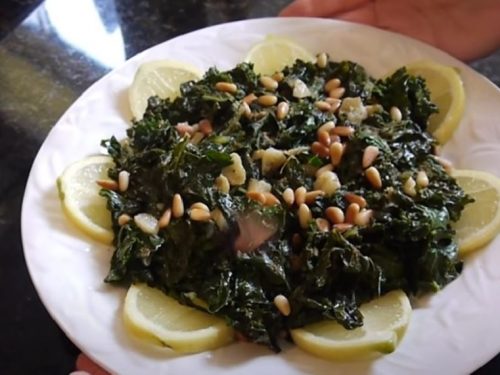 Homemade Garlic Kale Recipe