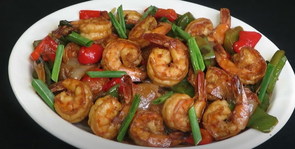 Honey Garlic Shrimp Stir Fry Recipe