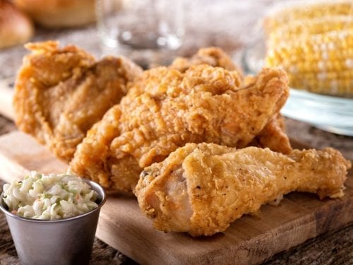 How to reheat fried chicken until crispy crunchy