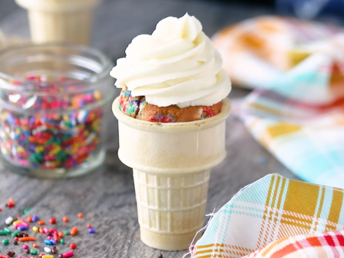 ice cream cone cupcakes recipe