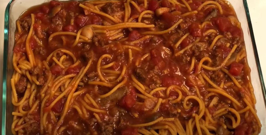 Instant Pot Spaghetti with Turkey Meat Sauce Recipe