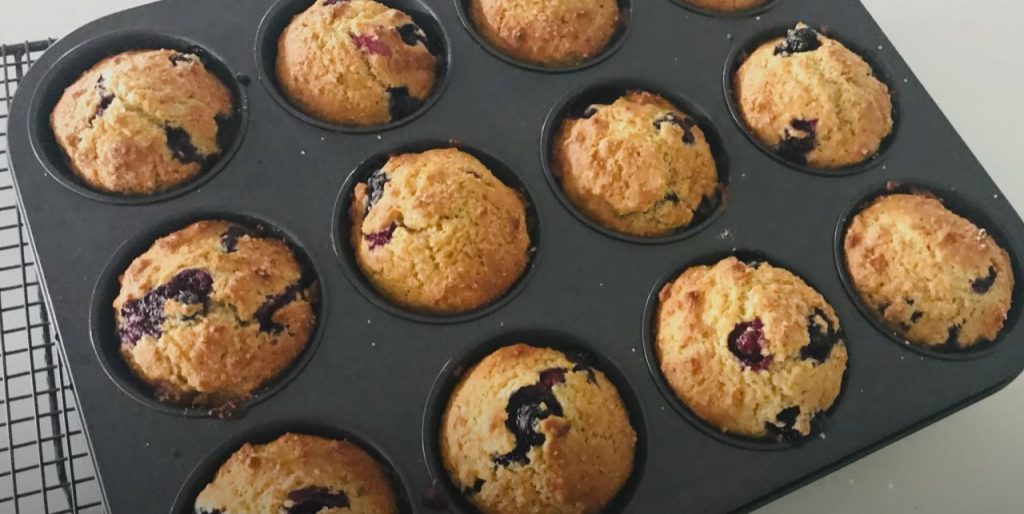Low Fat Mixed Berry Whole Wheat Muffins Recipe