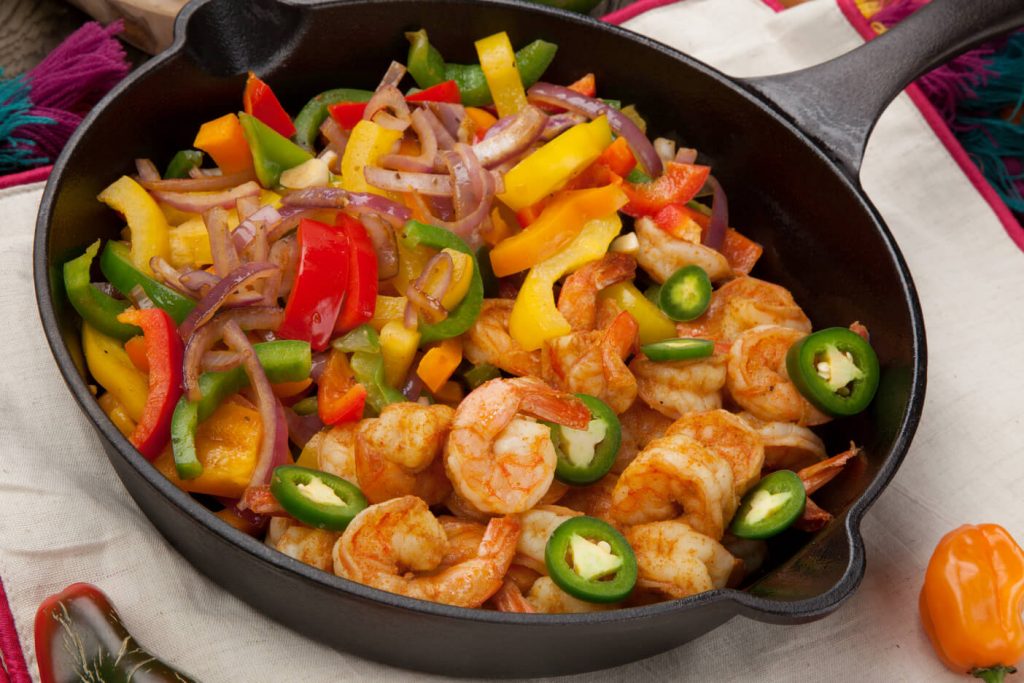 margarita shrimp fajitas recipe