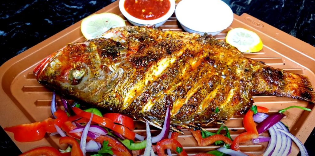 Baked Whole Red Snapper - Mediterranean Latin Love Affair