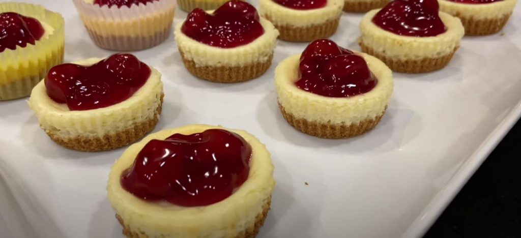 Mini Cherry Cheesecakes Recipe