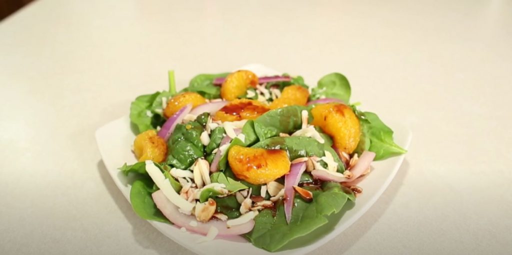 Orange Salad in Mandarin-Cider Vinaigrette Recipe