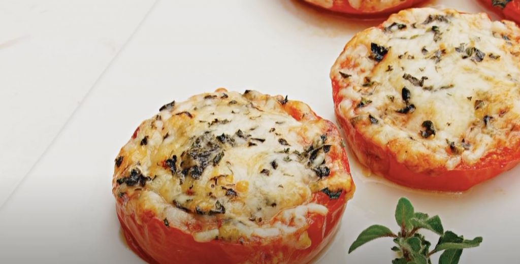 Parmesan Oven Baked Tomatoes Recipe
